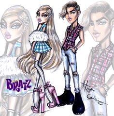 236x239 The 142 Best Bratz Images Drawing Fashion, Fashion - Bratz Sketches