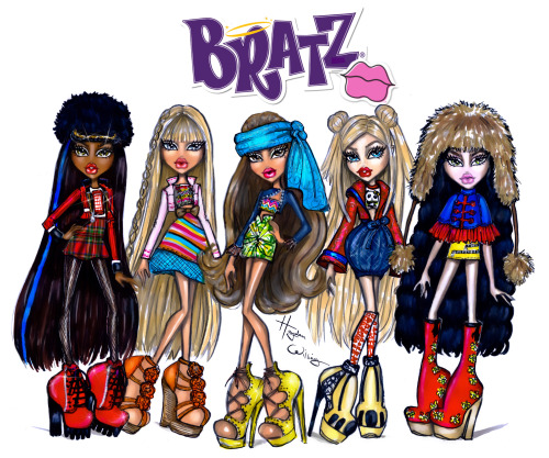 500x417 Abroad Sketches Tumblr - Bratz Sketches
