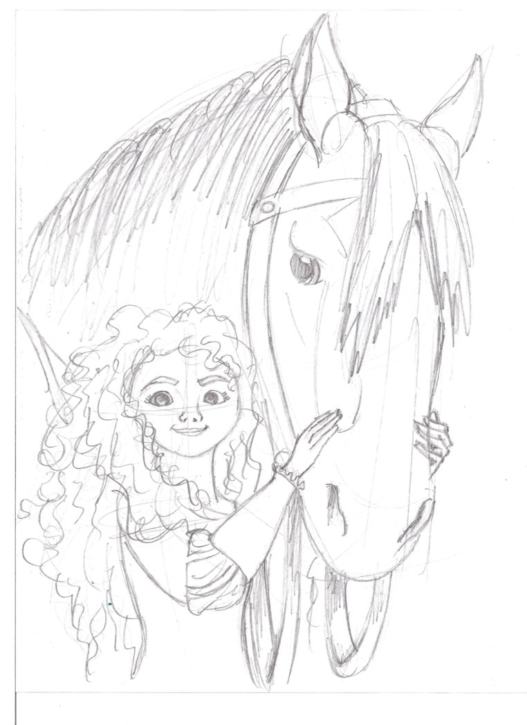 762x1048 Brave Sketch By Star Sketches - Brave Sketch