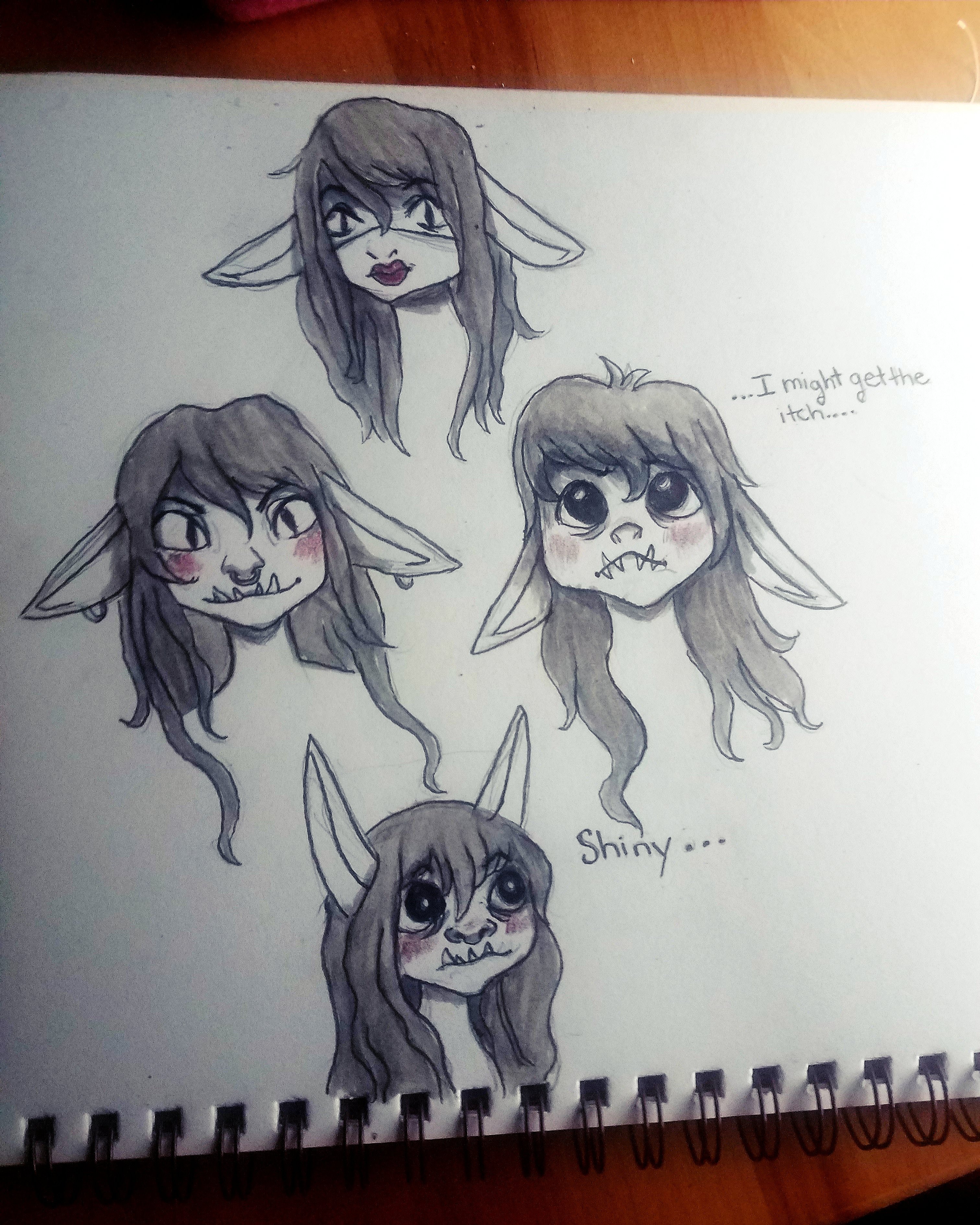 3024x3780 Sketches Of Nott The Brave - Brave Sketch