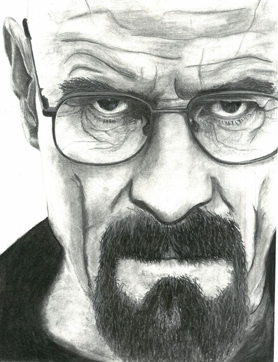 552x720 Bryan Cranston - Breaking Bad Sketch