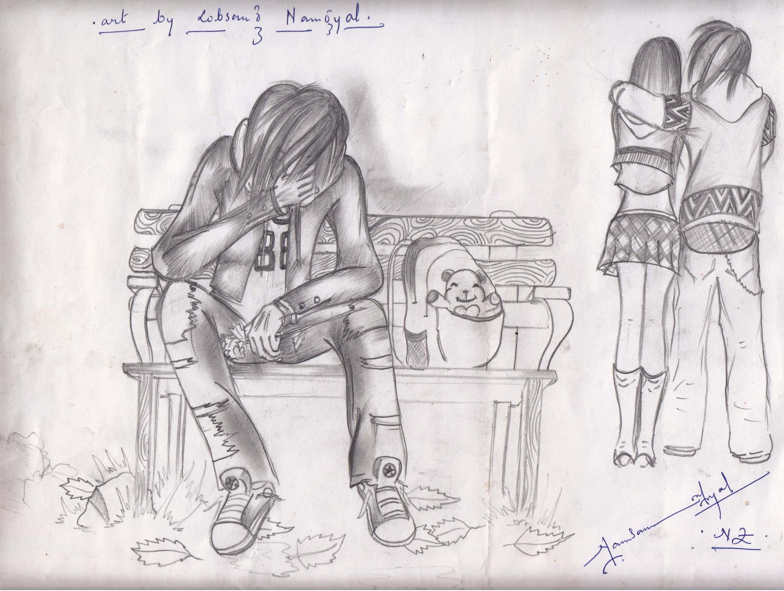 Breakup Sketches At Paintingvalley Com Explore Collection Of