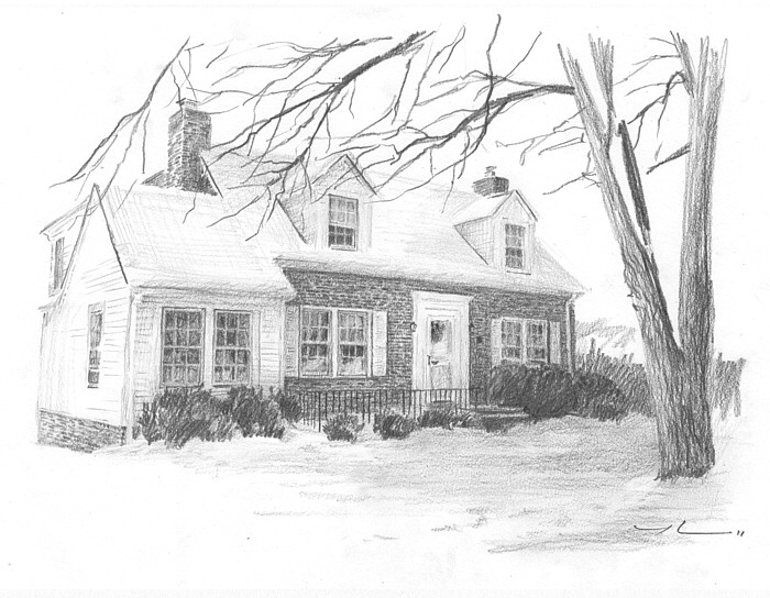 Brick House Sketch at Explore collection of Brick