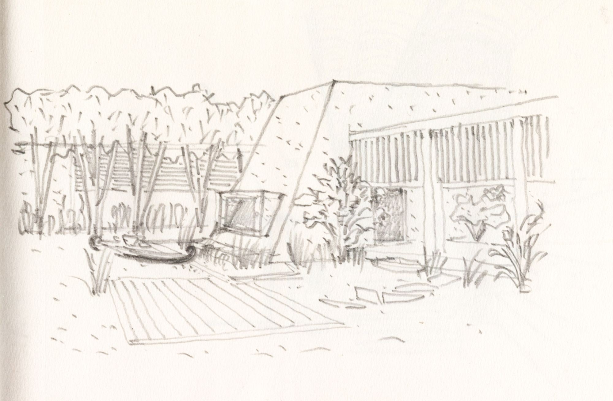 2000x1308 Gallery Of The Brick House Hiren Patel Architects - Brick House Sketch