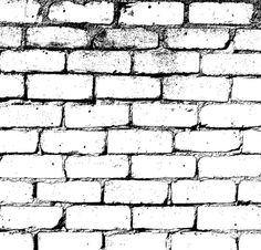 236x226 Brick Wall Drawing - Brick Sketch