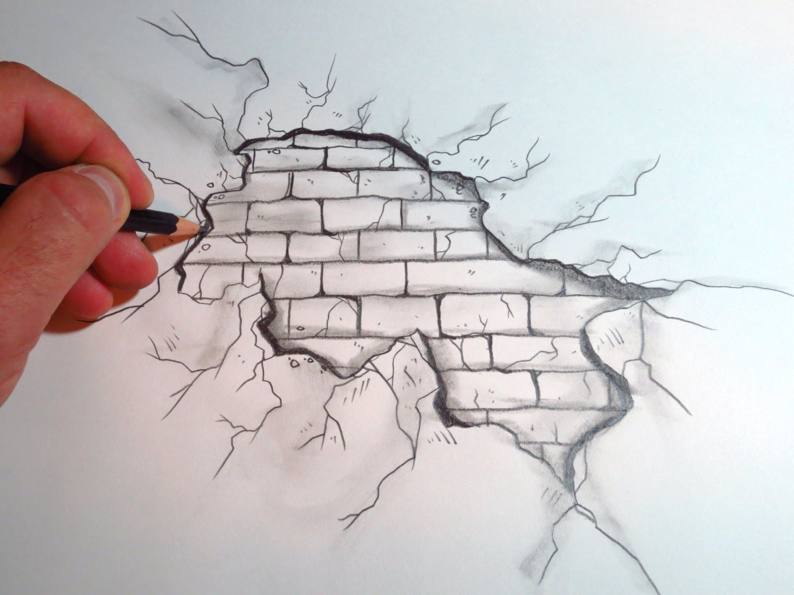 Brick Wall Sketch 5 