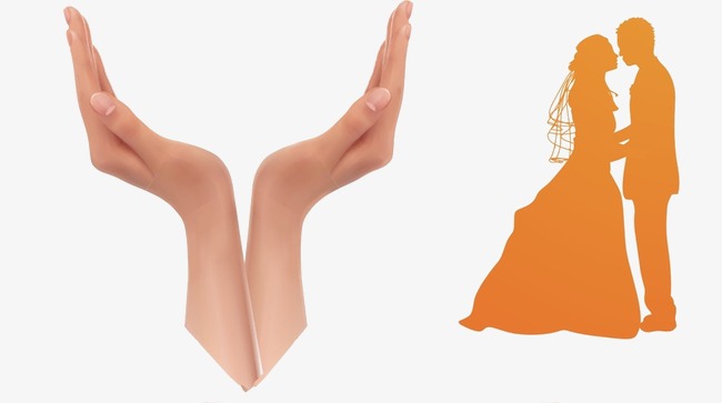 650x363 Sketch, Hands, Yellow, Bride And Groom Png Image And Clipart For - Bride And Groom Sketch