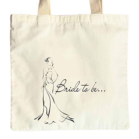 450x450 Personalised Bridesmaid Sketch Design Wedding Favour Cotton Tote - Bridesmaid Sketch