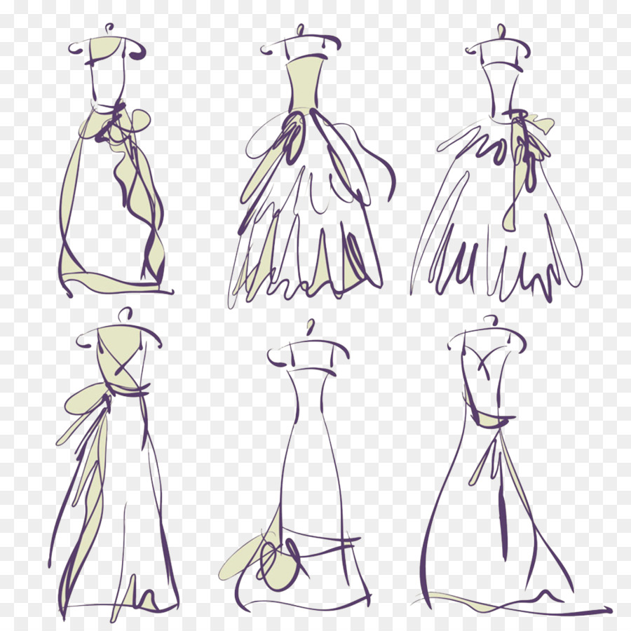 900x900 Photography Bride Sketch - Bridesmaid Sketch