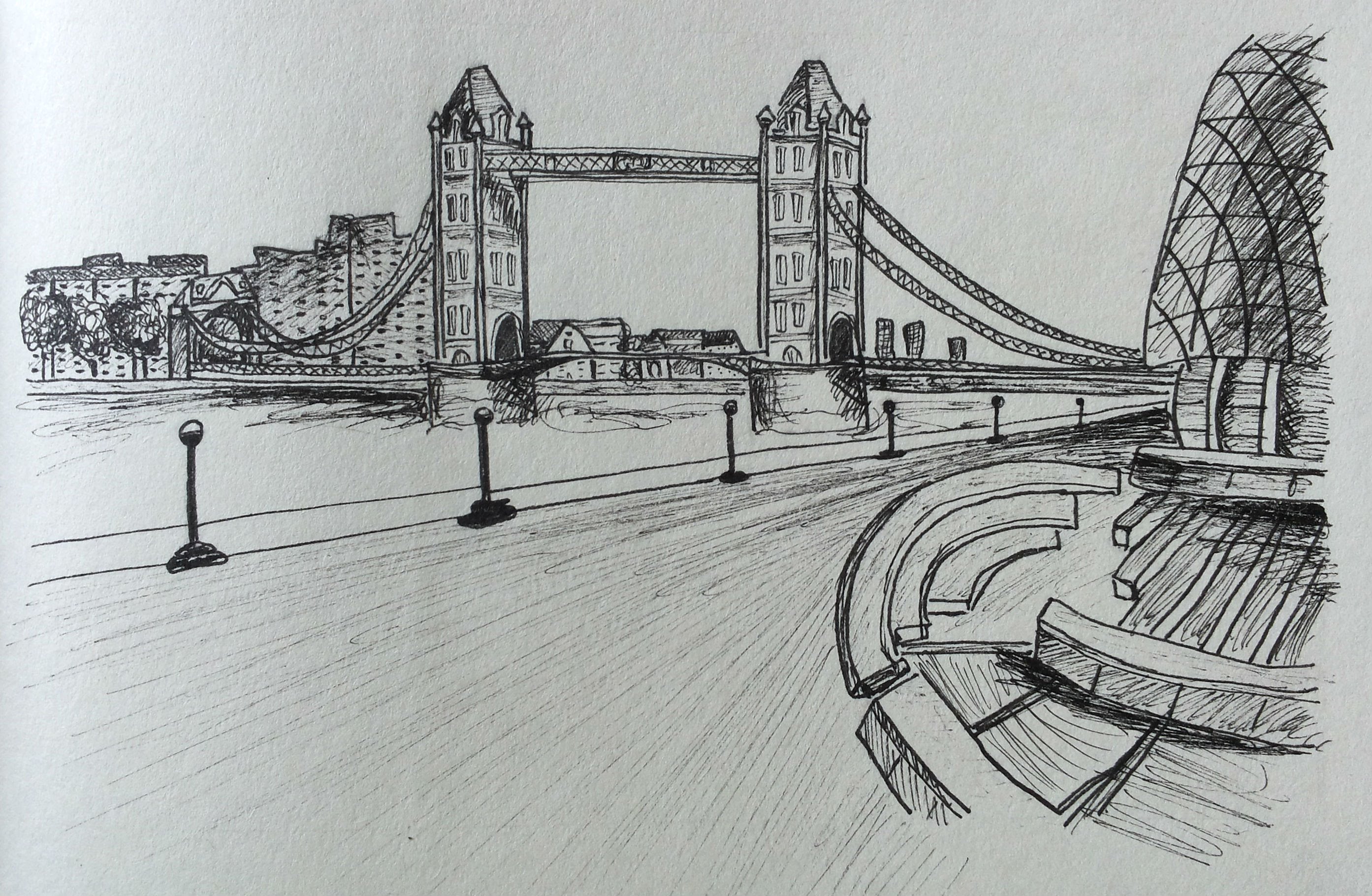 2787x1820 Sketch 19 - Bridge Sketch