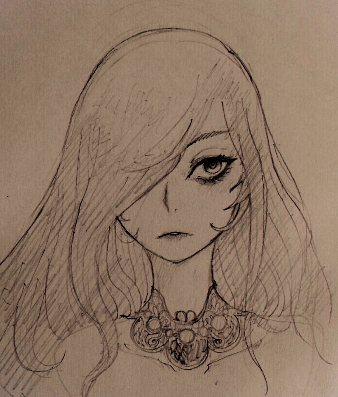 696x817 Brief Sketch Of Tanya Lenkin From Cyphers By Pixave - Brief Sketch