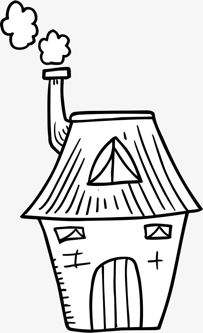 650x1066 Chimney Sketch, Chimney, Brief Strokes Png Image And Clipart For - Brief Sketch