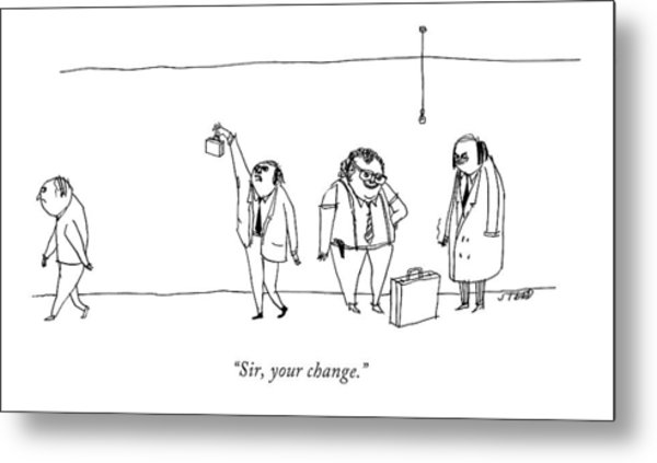 600x423 One Mobster Holds A Large Briefcase Drawing By Edward Steed - Briefcase Sketch