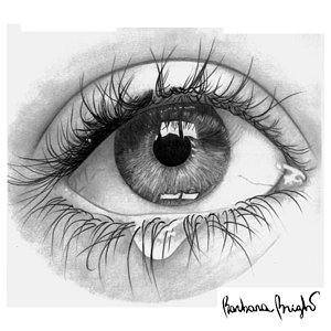 300x300 Bright Eyes Drawings Fine Art America - Bright Eyes Sketch