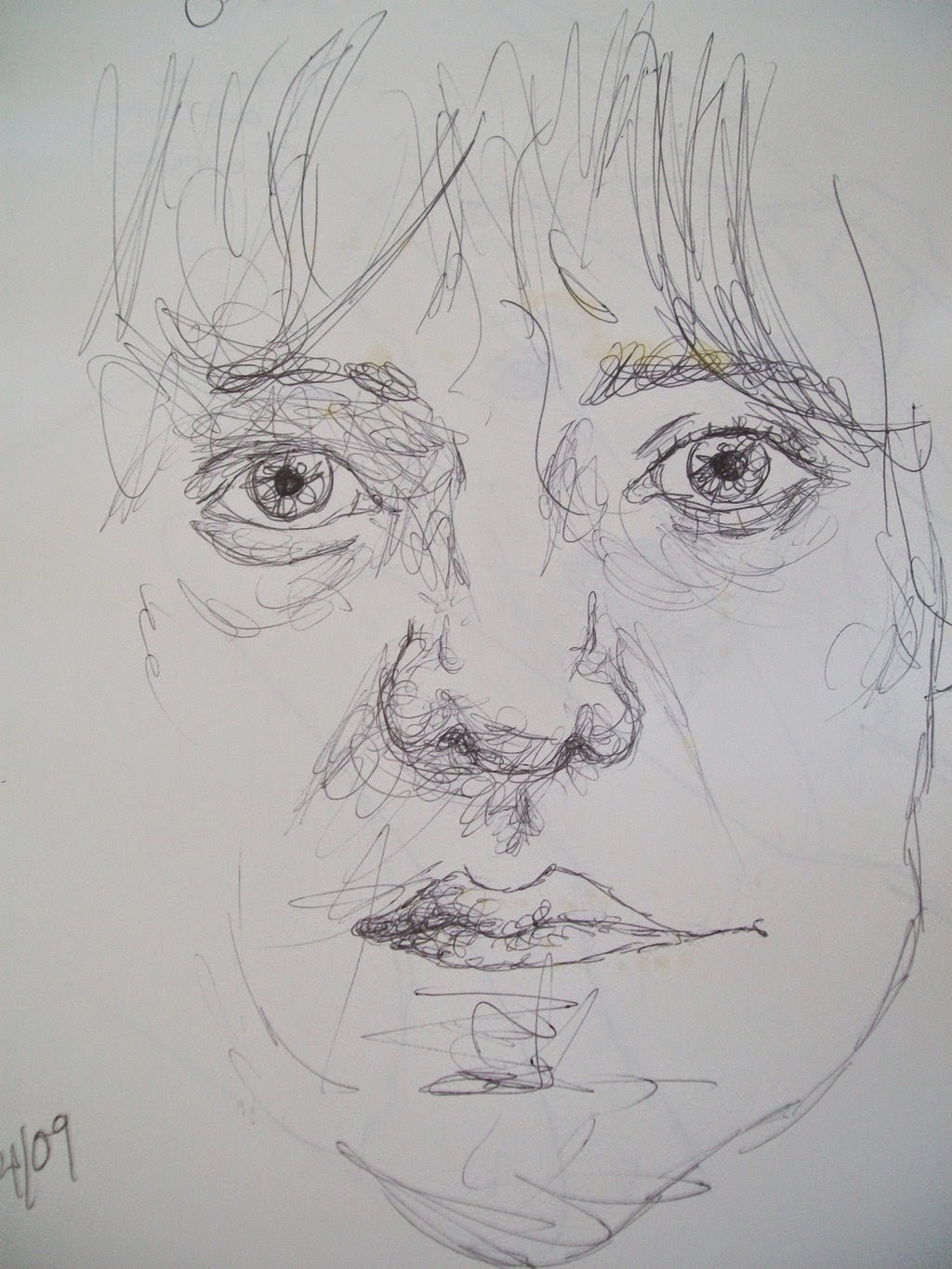 Bright Eyes Sketch at PaintingValley.com | Explore collection of Bright ...