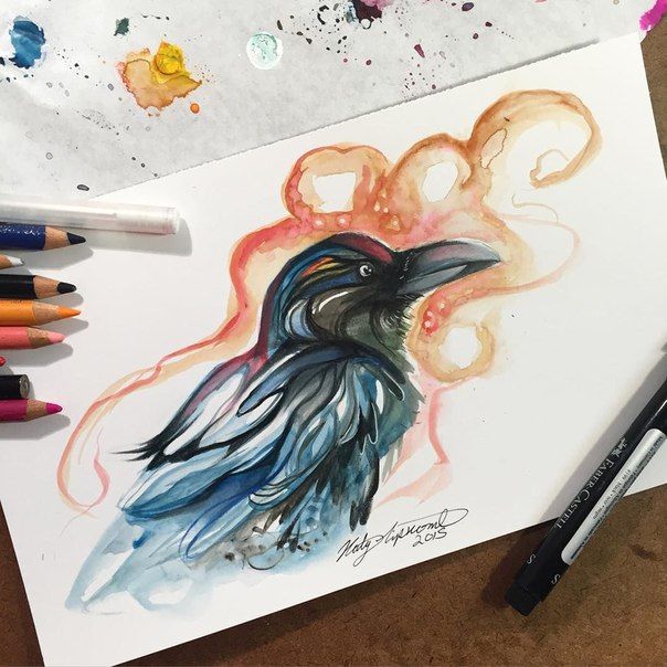 604x604 Bright Sketch By Katy Lipscomb. Check Tendencies - Bright Sketch