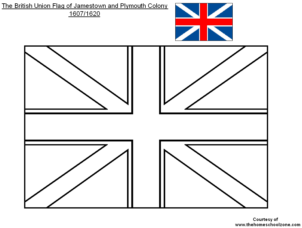 Download British Flag Sketch at PaintingValley.com | Explore collection of British Flag Sketch