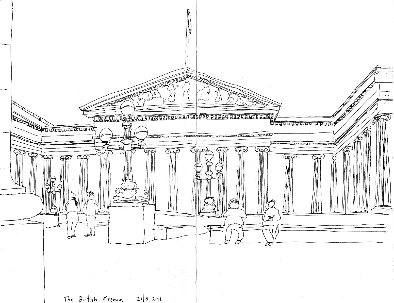1600x1230 I Sketch London The British Museum - British Sketch