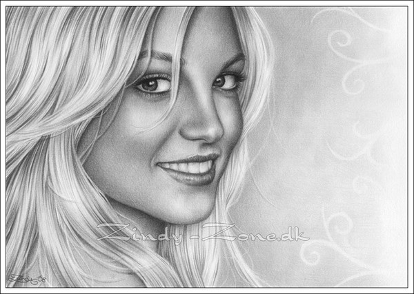 600x427 Britney Spears 27 By Zindy Nielsen - Britney Spears Sketch