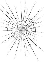 190x265 Broken Glass Drawing - Broken Glass Sketch