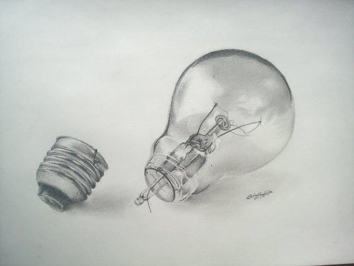 720x540 Broken Dreams Drawing By Sohaj Singh Brar - Broken Glass Sketch