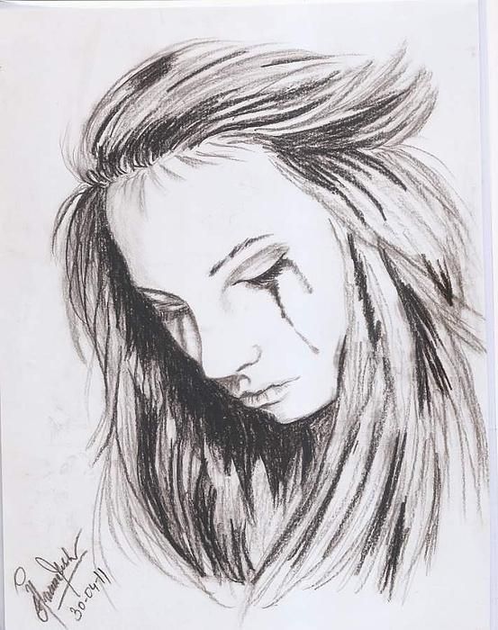553x700 Broken Heart By Jayta Dutta Akhilesh In 2018 Drawings - Broken Heart Pencil Sketch