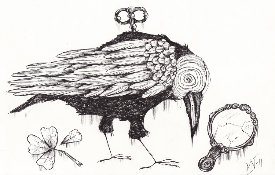 900x573 Broken Mirror By Kattvalk - Broken Mirror Sketch