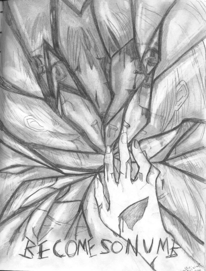 779x1024 Broken Mirror By Kikirini - Broken Mirror Sketch