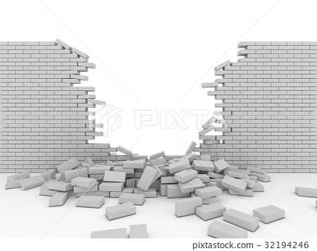 450x356 Broken Wall - Broken Wall Sketch