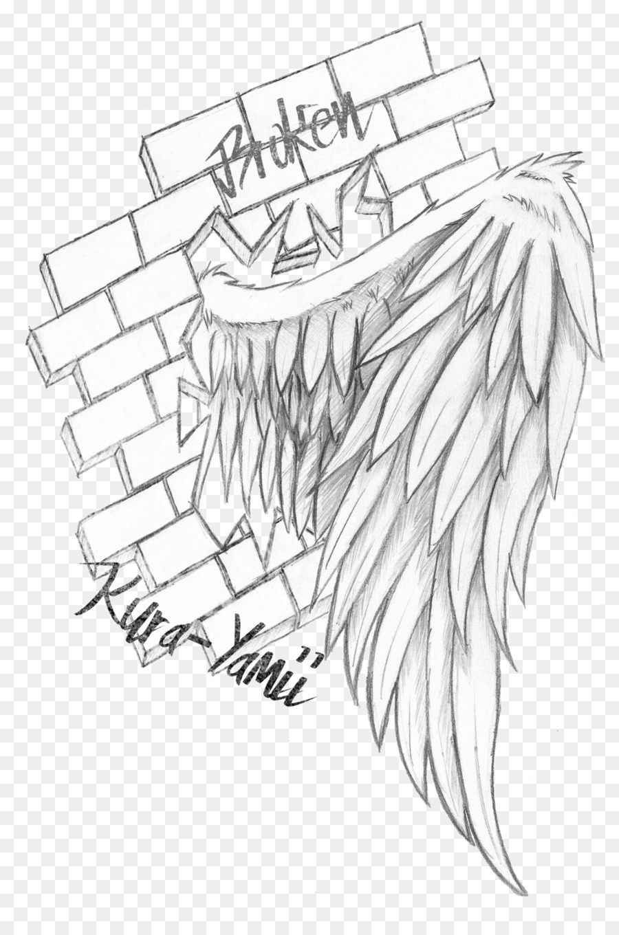 900x1360 Line Art Cartoon Hampm Sketch - Broken Wall Sketch