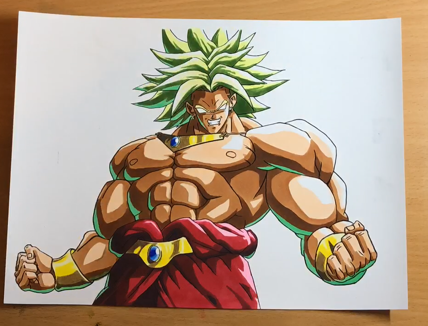 Drawing Broly The Le. 