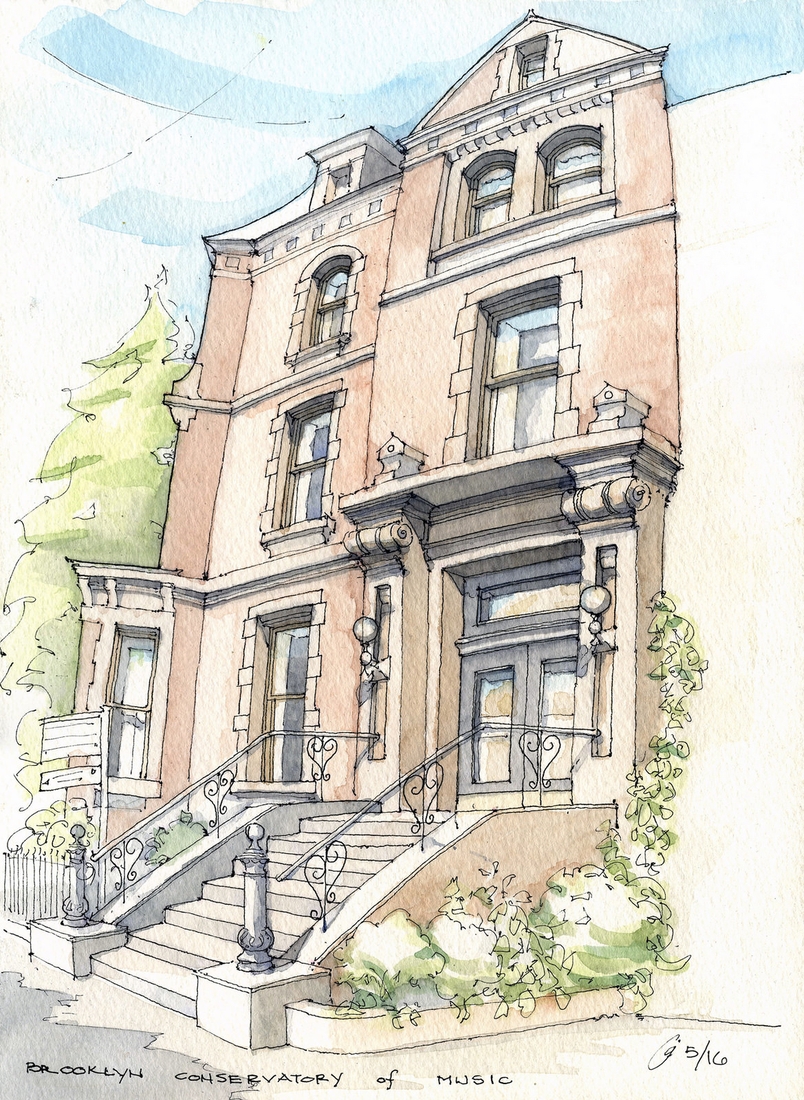 804x1100 Design Stack A Blog About Art, Design And Architecture Freehand - Brooklyn Sketch