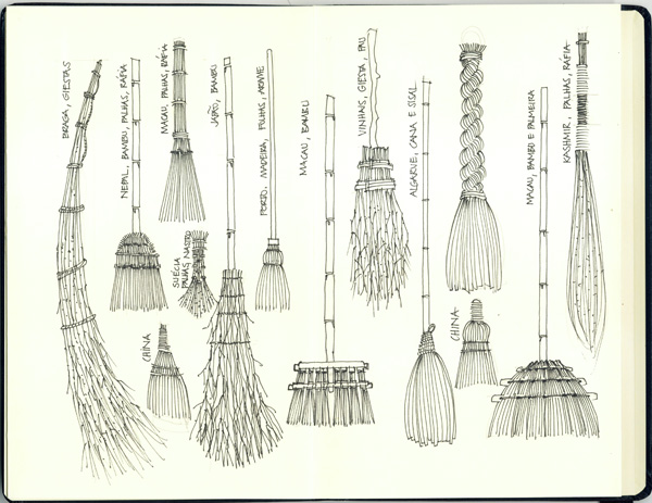 600x463 See The World, One Broom - Broom Sketch