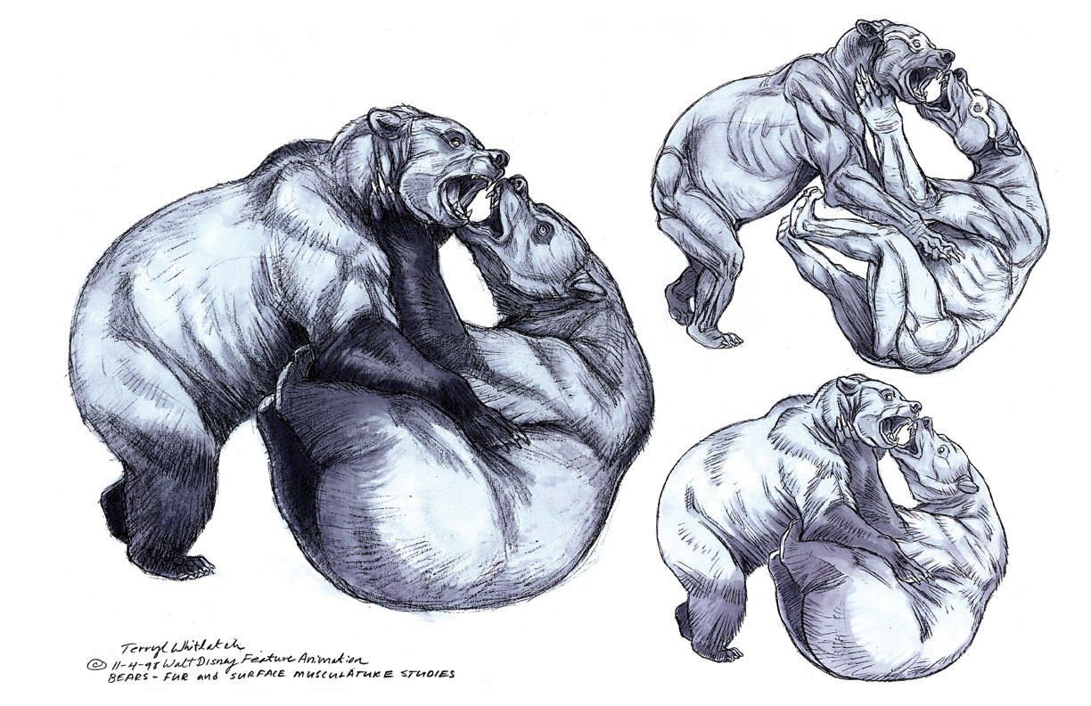 1224x792 Disney, Brother Bear And The Muddy Colors - Brother Bear Sketches