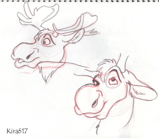 631x550 Disney Fanart Sketches - Brother Bear Sketches
