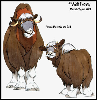 309x320 Brother Bear Character Sketches - Brother Bear Sketches