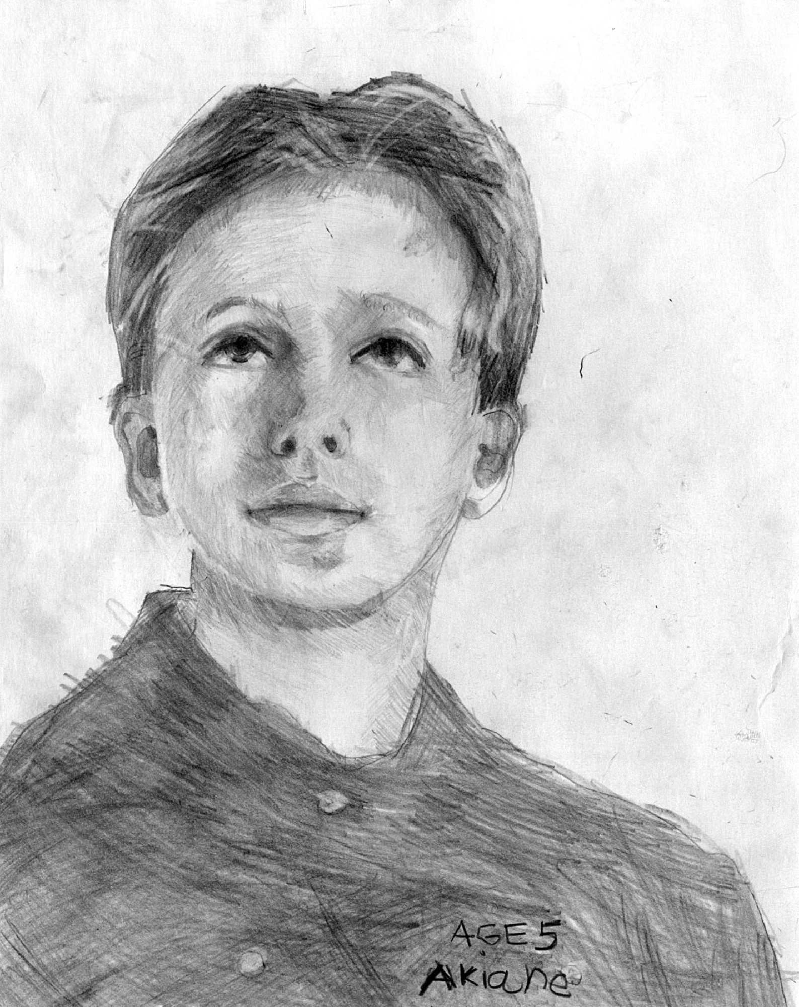 1588x2001 My Brother Official Akiane Gallery - Brother Sketch