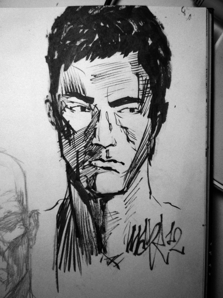 774x1032 Bruce Lee Sketch By Maxromanchak - Bruce Lee Sketch