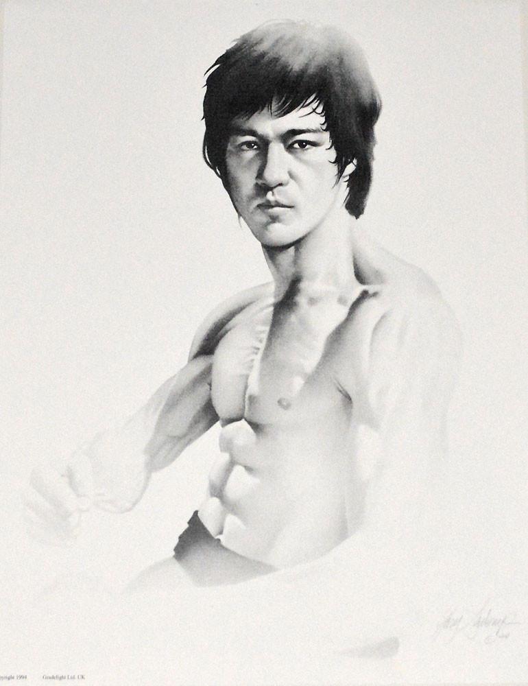 770x1000 Bruce Lee Art Prints By Gary Saderup - Bruce Lee Sketch