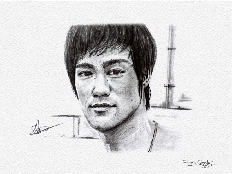 800x600 Bruce Lee - Bruce Lee Sketch