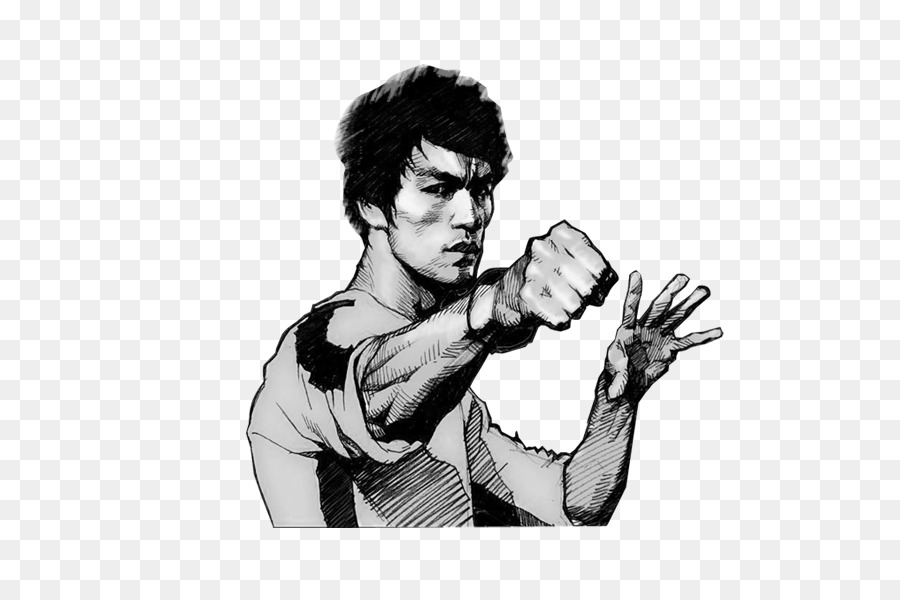 900x600 Dragon The Bruce Lee Story Tao Of Jeet Kune Do Drawing - Bruce Lee Sketch