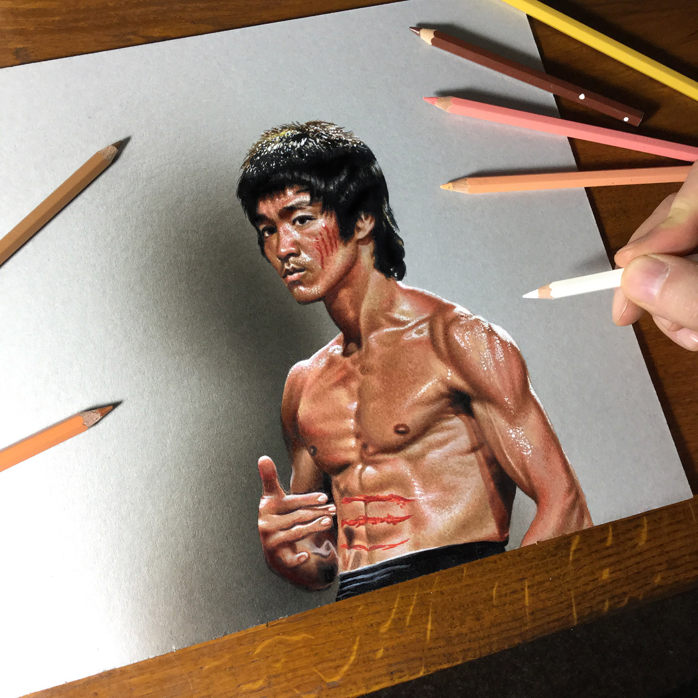 Bruce Lee Sketch at Explore collection of Bruce