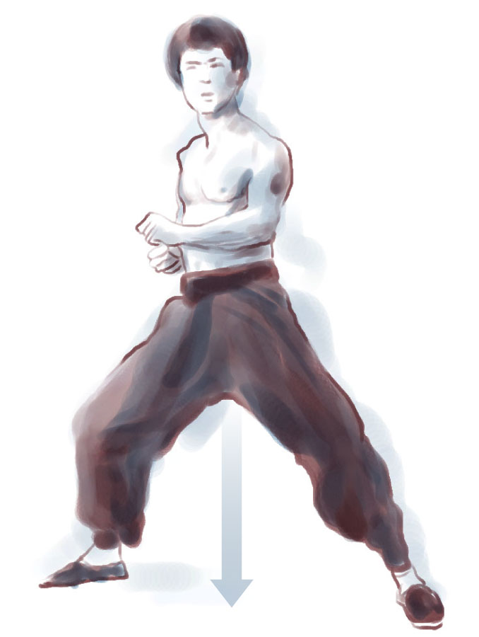 678x900 Little Dragon - Bruce Lee Sketch