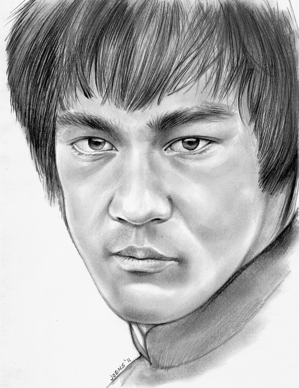 Bruce Lee Sketch at PaintingValley.com | Explore collection of Bruce ...