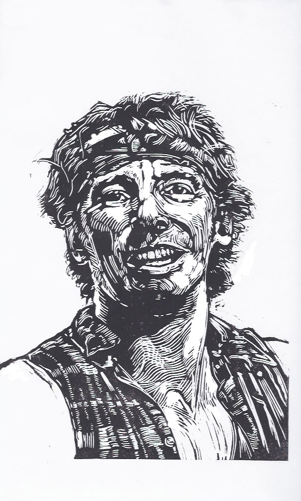 617x1027 Bruce Springsteen - Bruce Springsteen Sketch