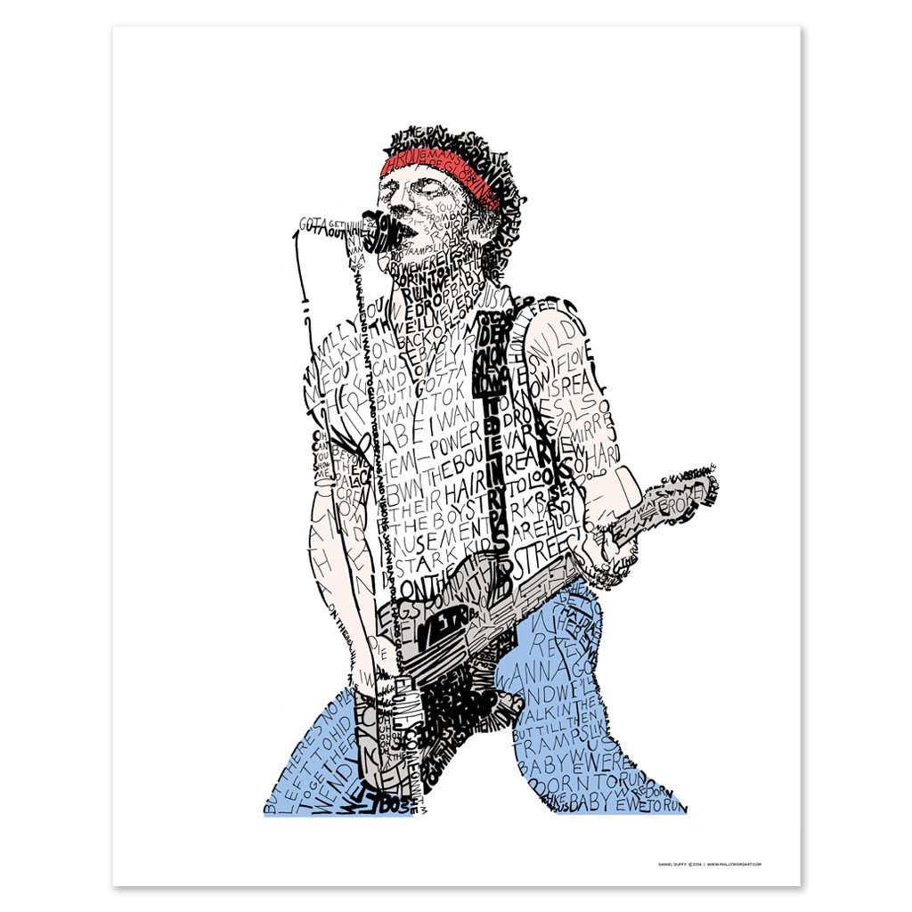 1024x1024 Bruce Springsteen - Bruce Springsteen Sketch