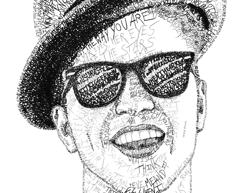 800x632 Bruno Mars Art For Sale - Bruno Mars Sketch