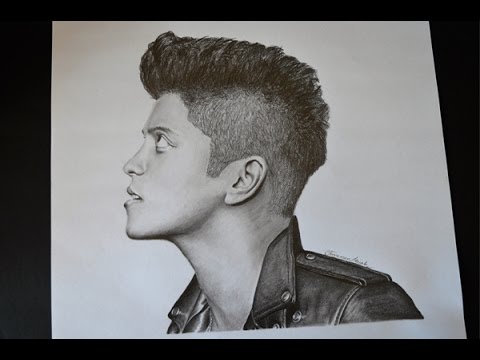 480x360 Bruno Mars Drawing - Bruno Mars Sketch
