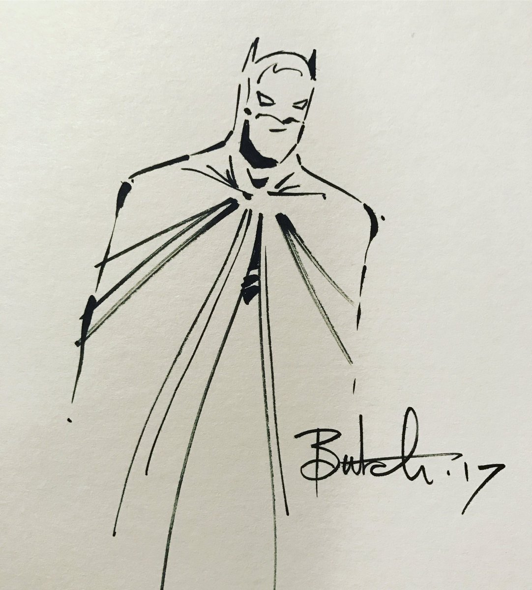 1082x1200 Butch Hartman On Twitter - Brush Pen Sketch