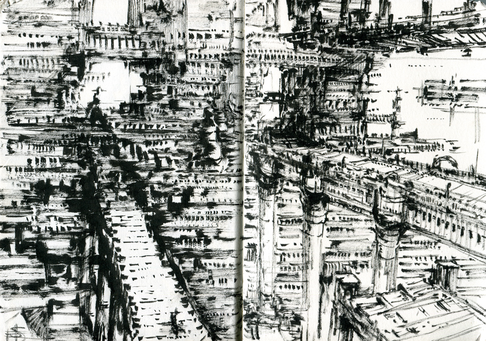 960x674 Sketchbook - Brush Pen Sketch